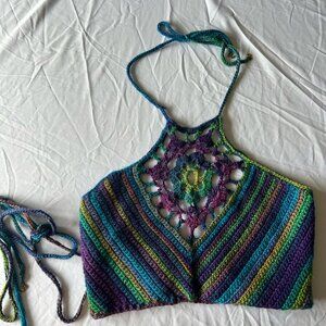 Women's Crochet Crop Top
